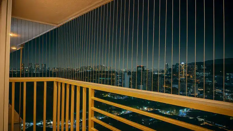 Balcony Invisible Grills Projects