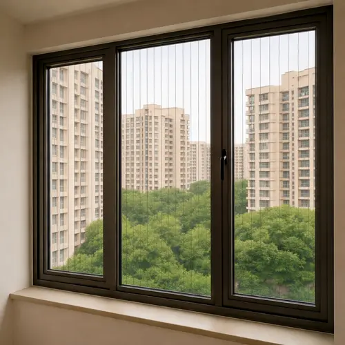 Invisible Grills Installation for Windows in Bangalore - Prasanna Safety Solutions