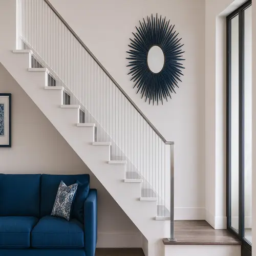 Invisible Grills for Staircase - Prasanna Safety Solutions