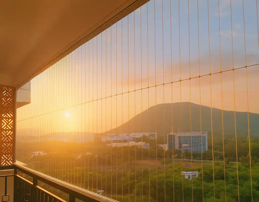 Prasanna Safety Solutions Invisible Grills for Balcony in Bangalore