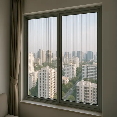 SS 316 Invisible Grills for Windows in Bangalore - Prasanna Safety Solutions